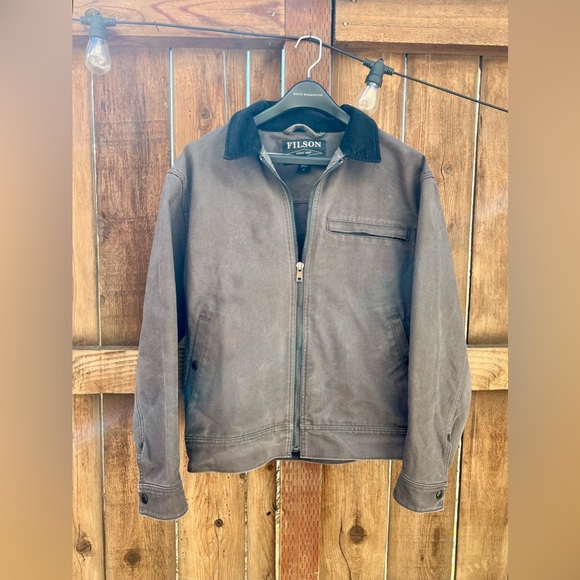Filson Men's Tacoma Work Jacket Mushroom - Picture 1 of 7